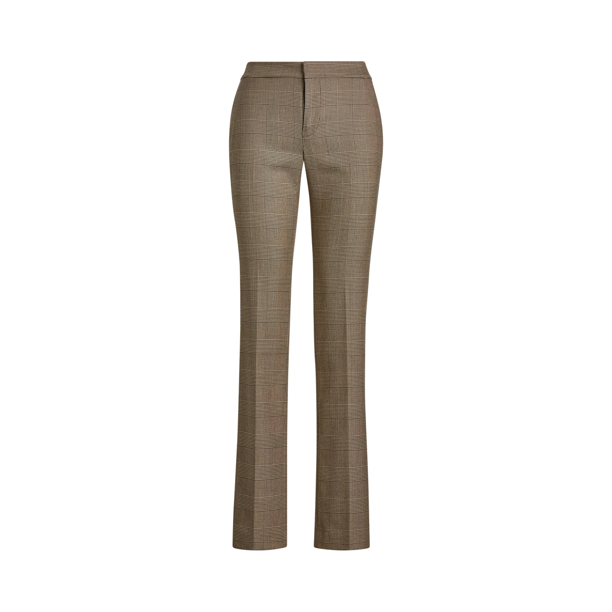 Glencheck Hose mit geradem Bein Glencheck Hose mit geradem Bein