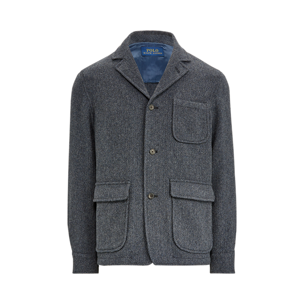 veste tweed ralph lauren