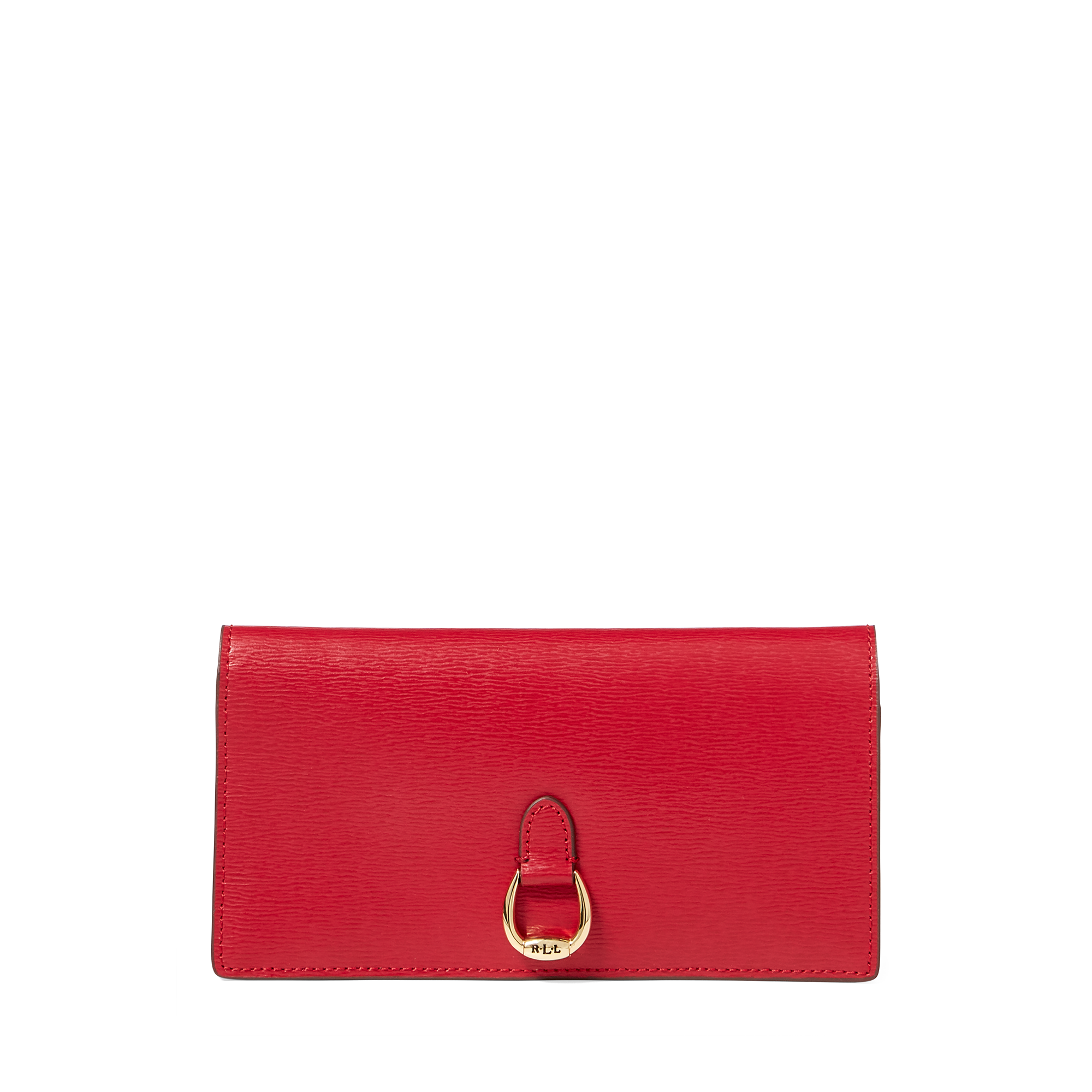 Ralph Lauren Saffiano Slim Leather Wallet. 1