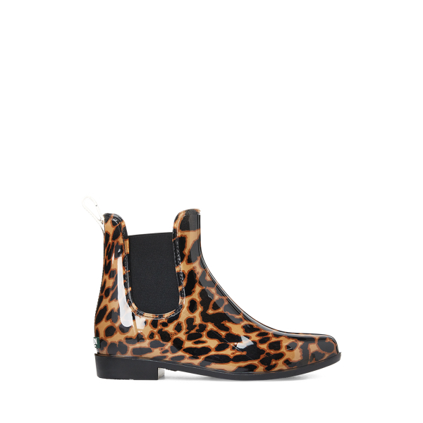 ralph lauren tally rain boots leopard