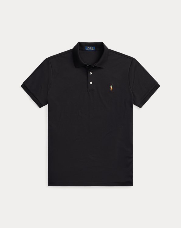Men's Black Short Sleeve Polo Shirts | Ralph Lauren