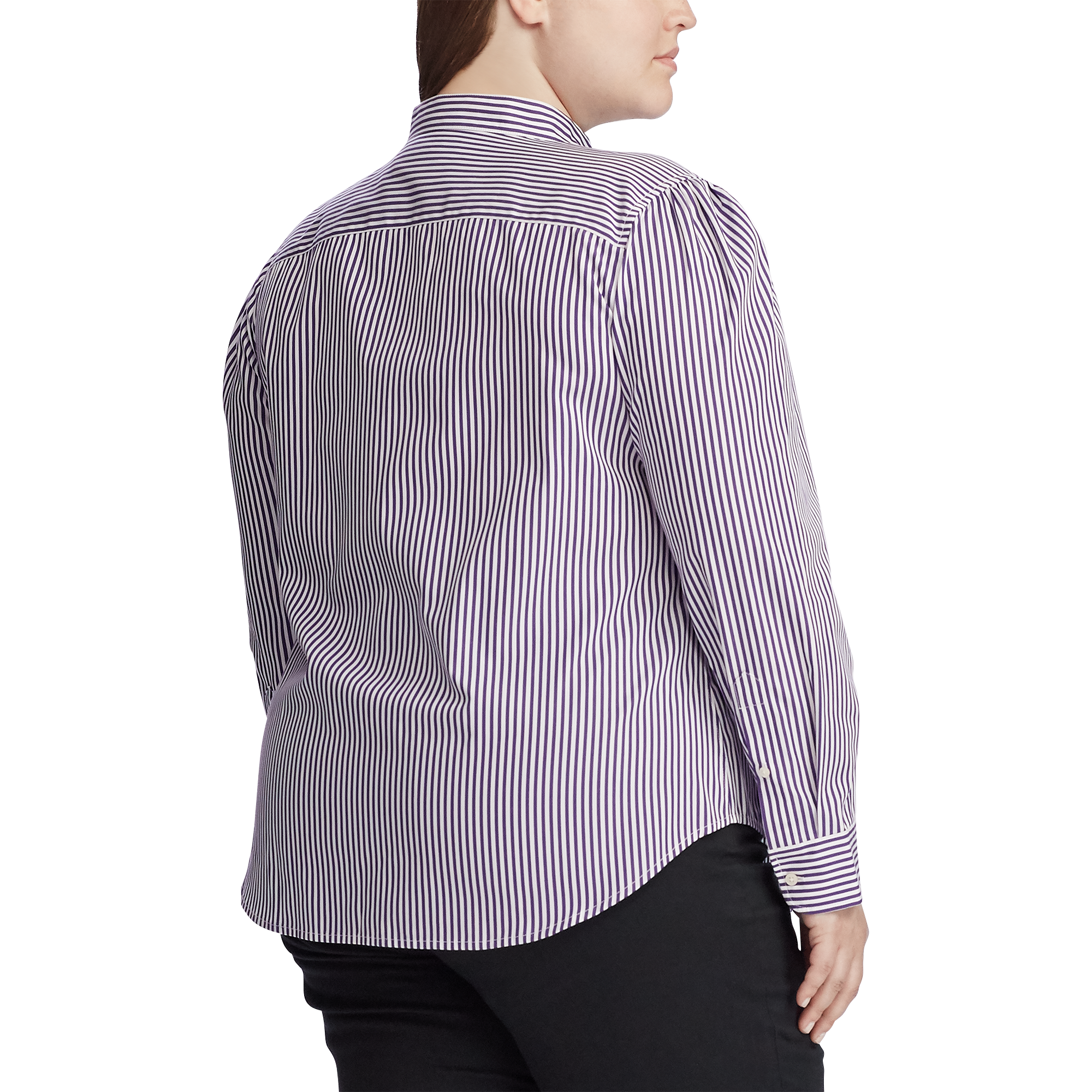 Ralph Lauren Puff-Sleeve Cotton Shirt. 4
