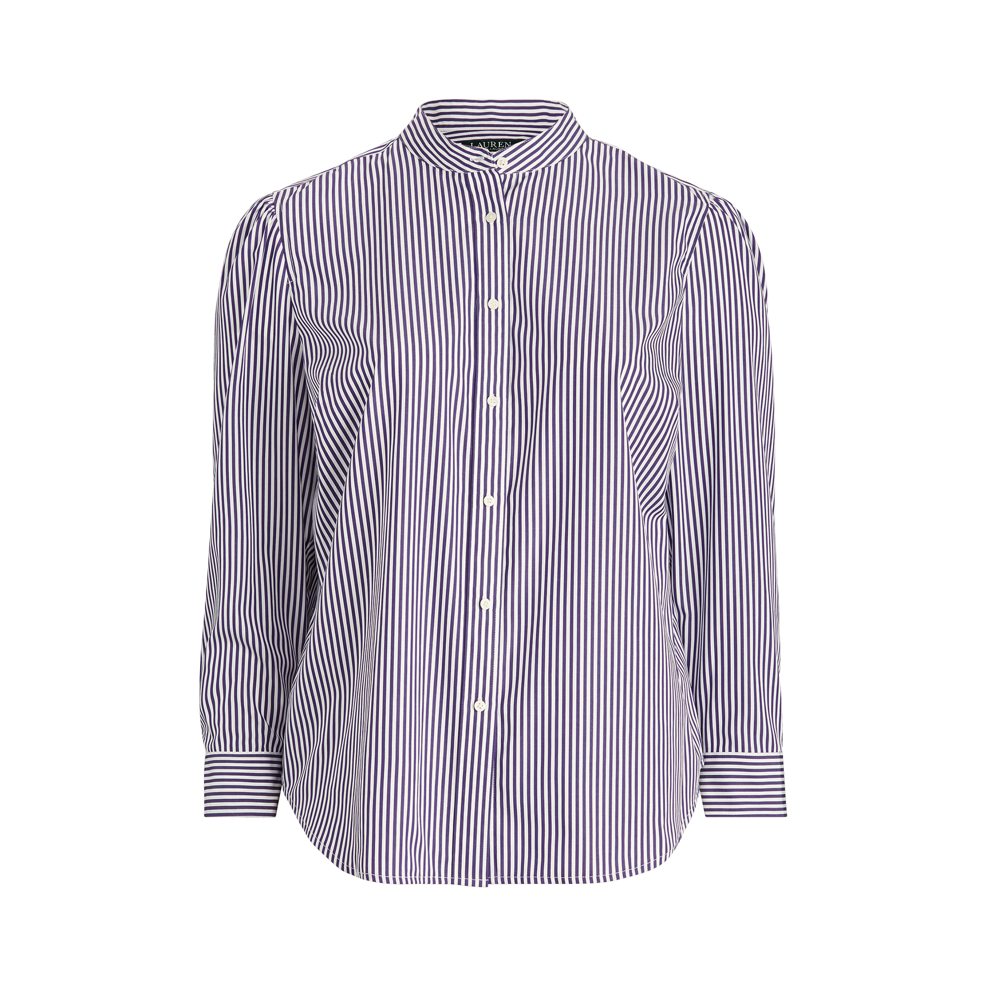 Ralph Lauren Puff-Sleeve Cotton Shirt. 1