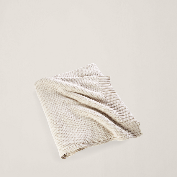 Couverture Ariel en tricot de coton