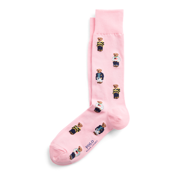 ralph lauren teddy bear socks