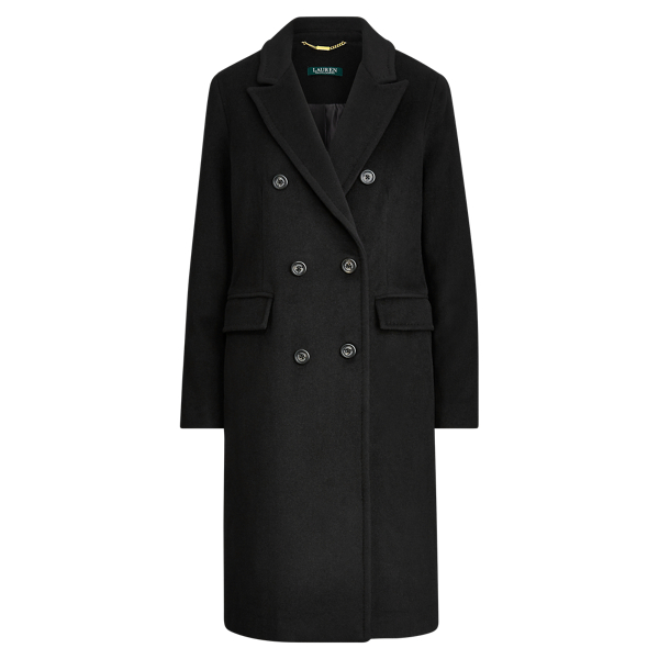 Double Breasted Wool Coat
 Double Breasted Wool Coat for Women