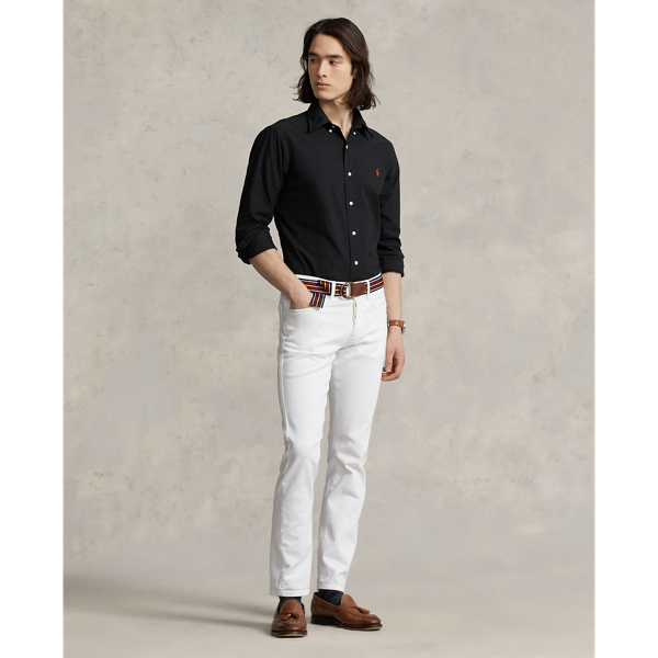 Polo Ralph Lauren Custom fit geverfd Oxford overhemd 3