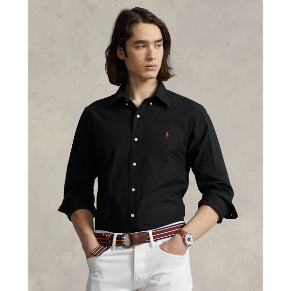 Polo Ralph Lauren Custom fit geverfd Oxford overhemd 1