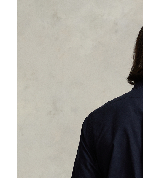 Garment-dyed and washed, this cotton shirt offers a broken-in look and feel from day one.