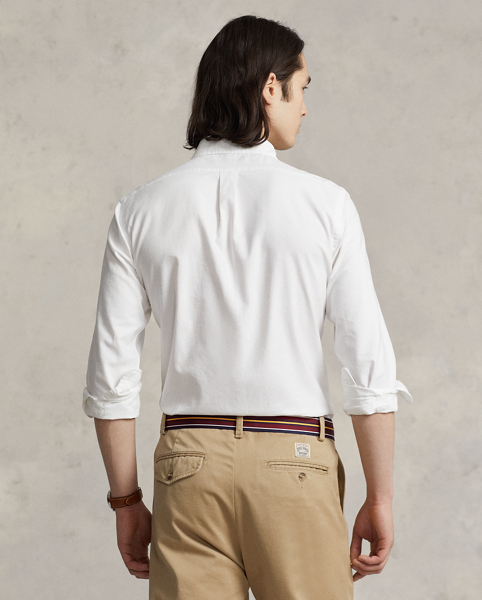 Garment-dyed and washed, this cotton shirt offers a broken-in look and feel from day one.