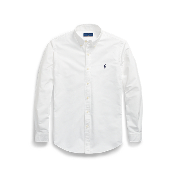 Camisa tingida Oxford Custom Fit