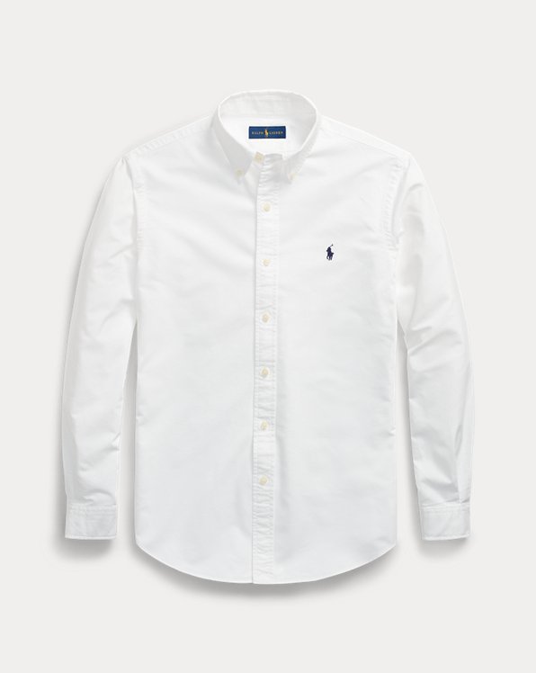 Custom Fit Garment-Dyed Oxford Shirt