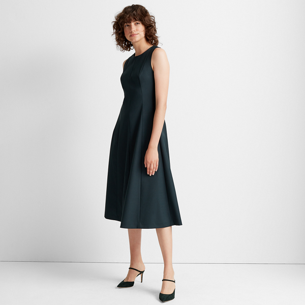 Image of Club Monaco Cypress Paneled Midi Dress in Size