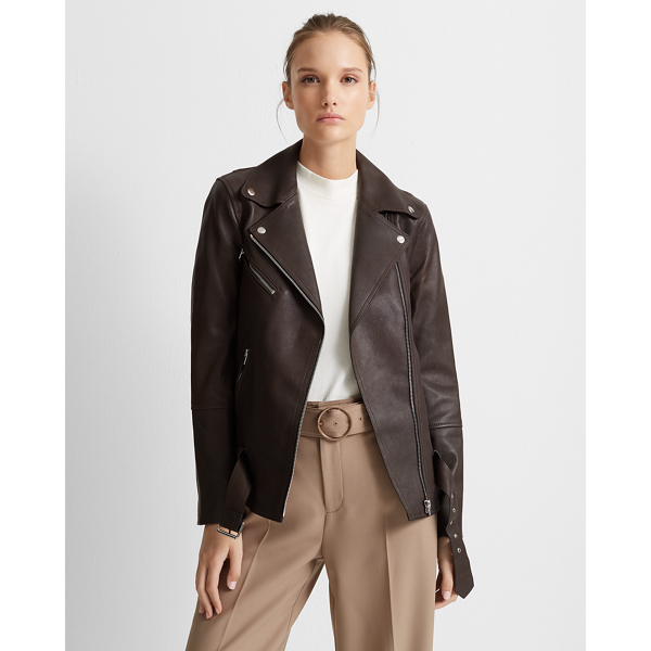 club monaco suede trucker jacket