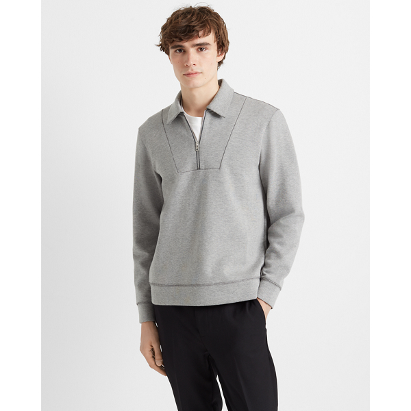mock sweatshirt
