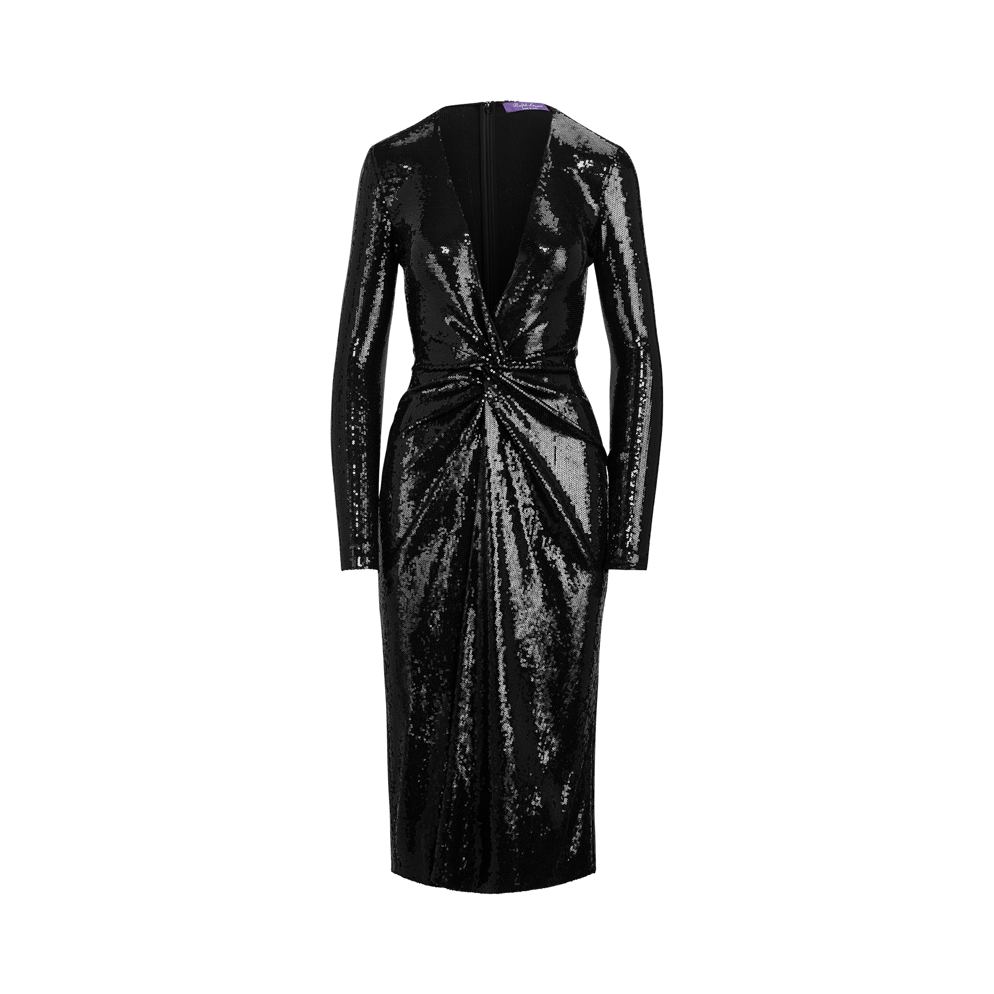 Ralph Lauren Stellan Sequined Midi Dress. 2
