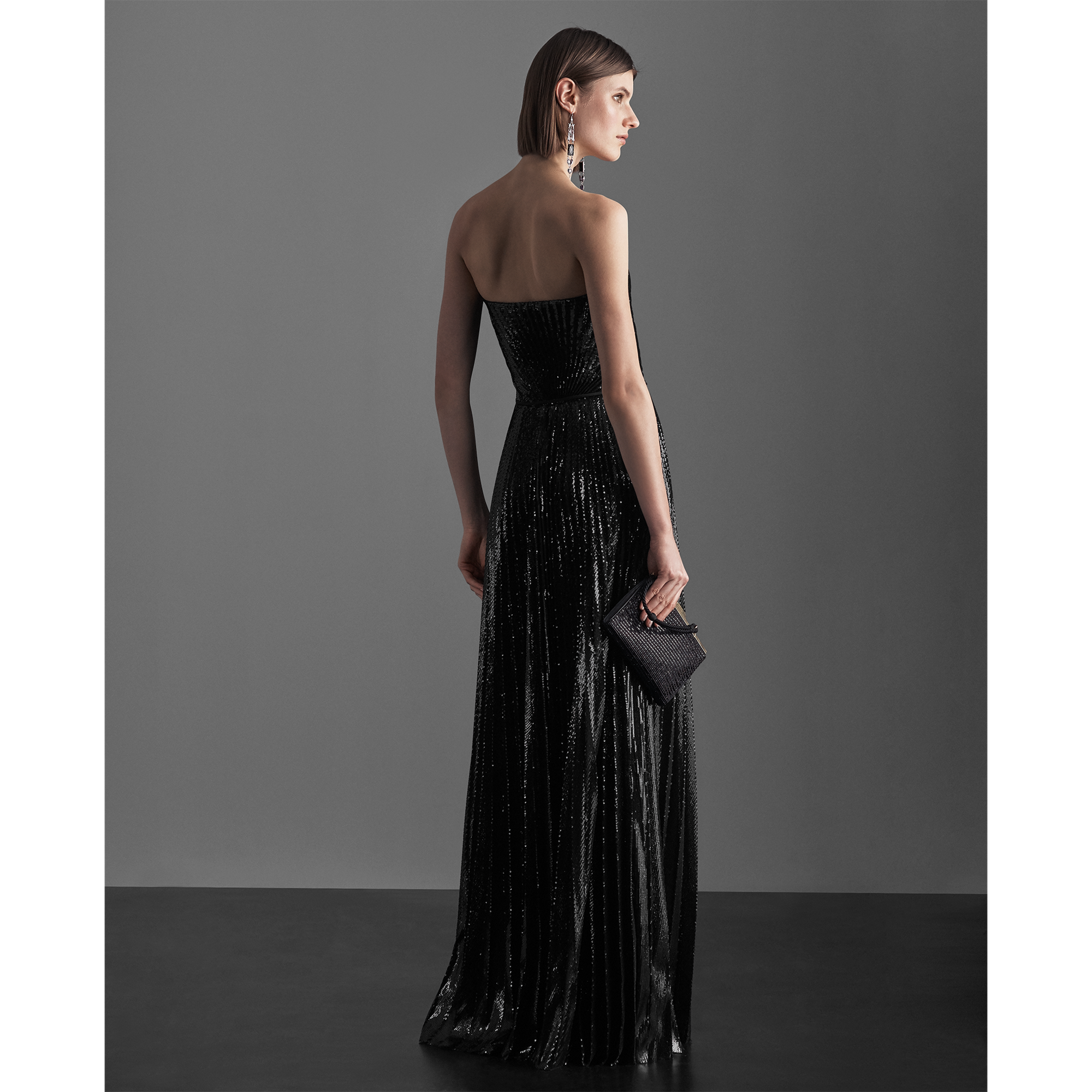 Ralph Lauren Jazmine Sequined Evening Dress. 4