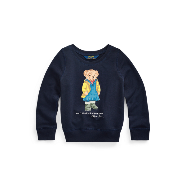 Raincoat Bear Terry Pullover