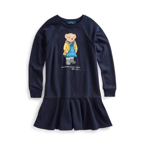 Robe ourson en imper coton éponge