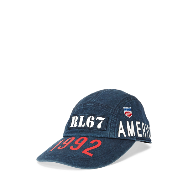 polo long bill cap