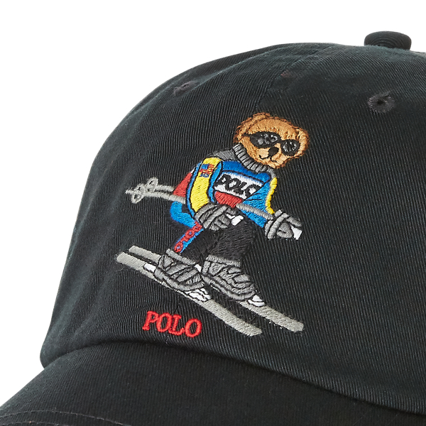 polo bear chino cap
