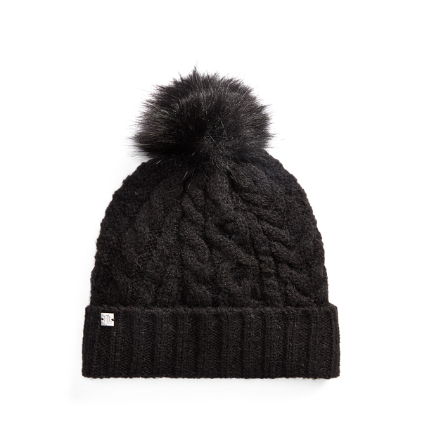 ralph lauren double pom pom hat