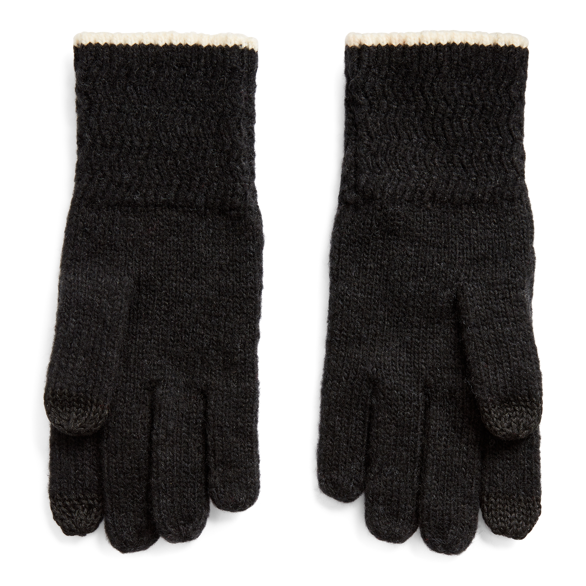 Ralph Lauren Rib-Knit Tech Gloves. 2