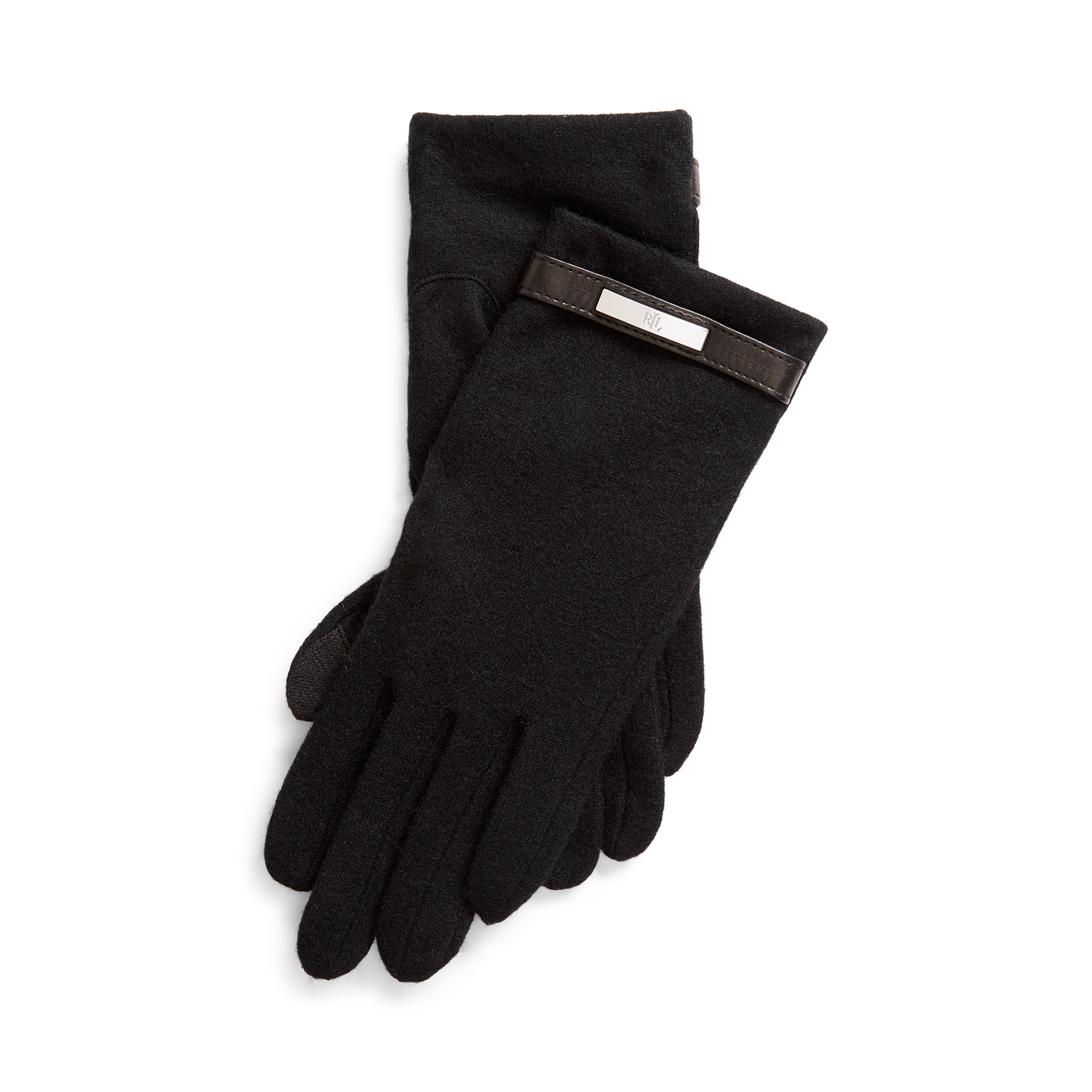 Ralph Lauren Wool-Blend Tech Gloves. 1