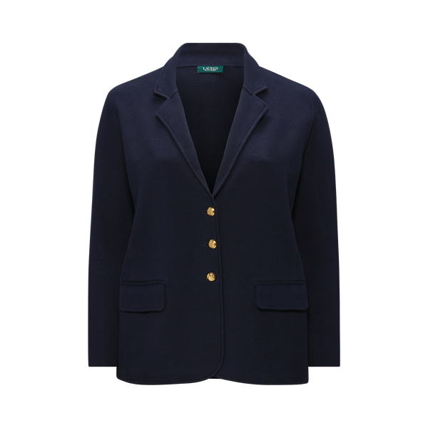ralph lauren blue blazer ladies