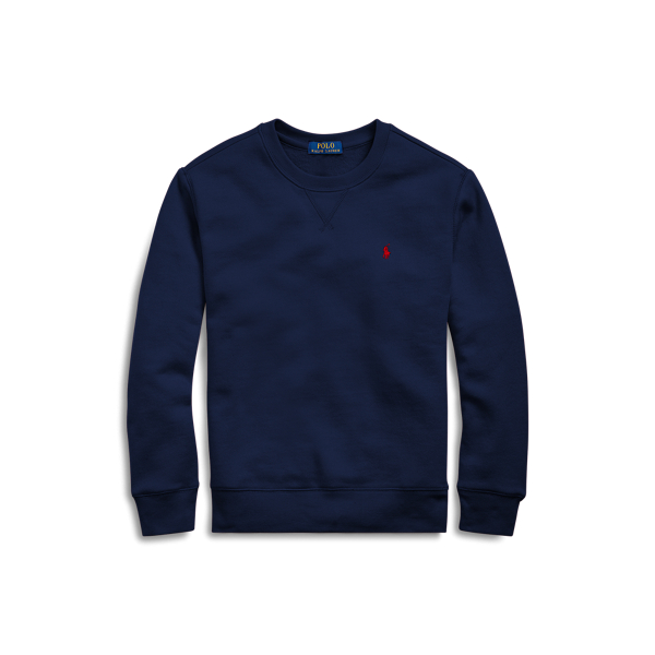 Cotton Blend Fleece Sweatshirt
