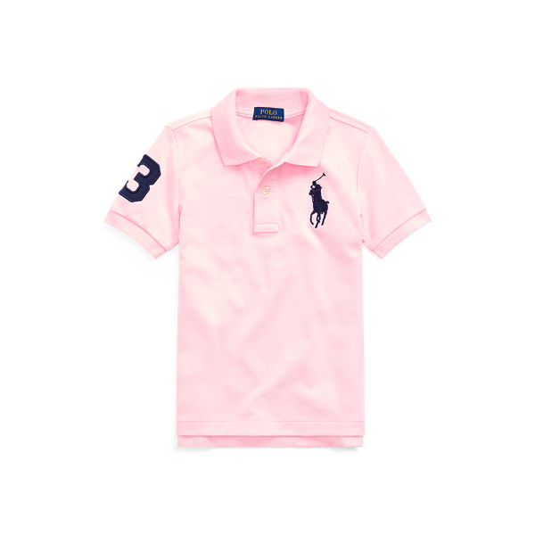 Boys' Polo Shirts: Short & Long Sleeve Polos - Pink | Ralph Lauren