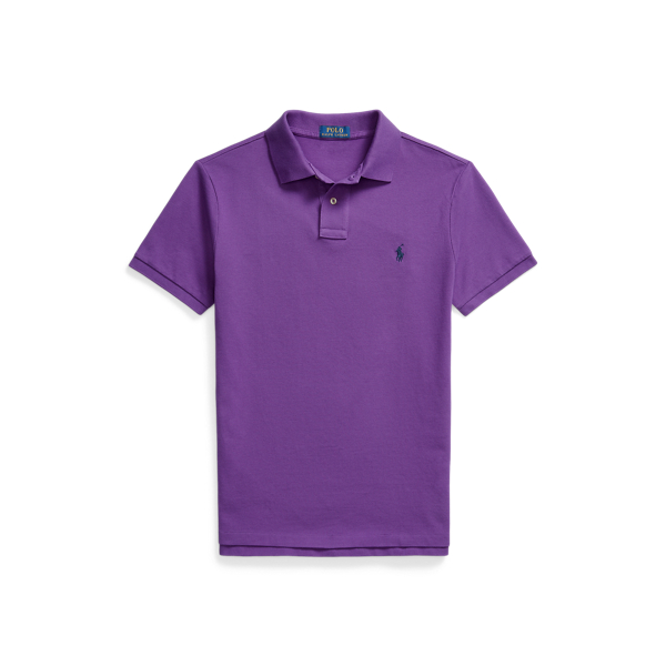 Polo coupe ajustée en piqué