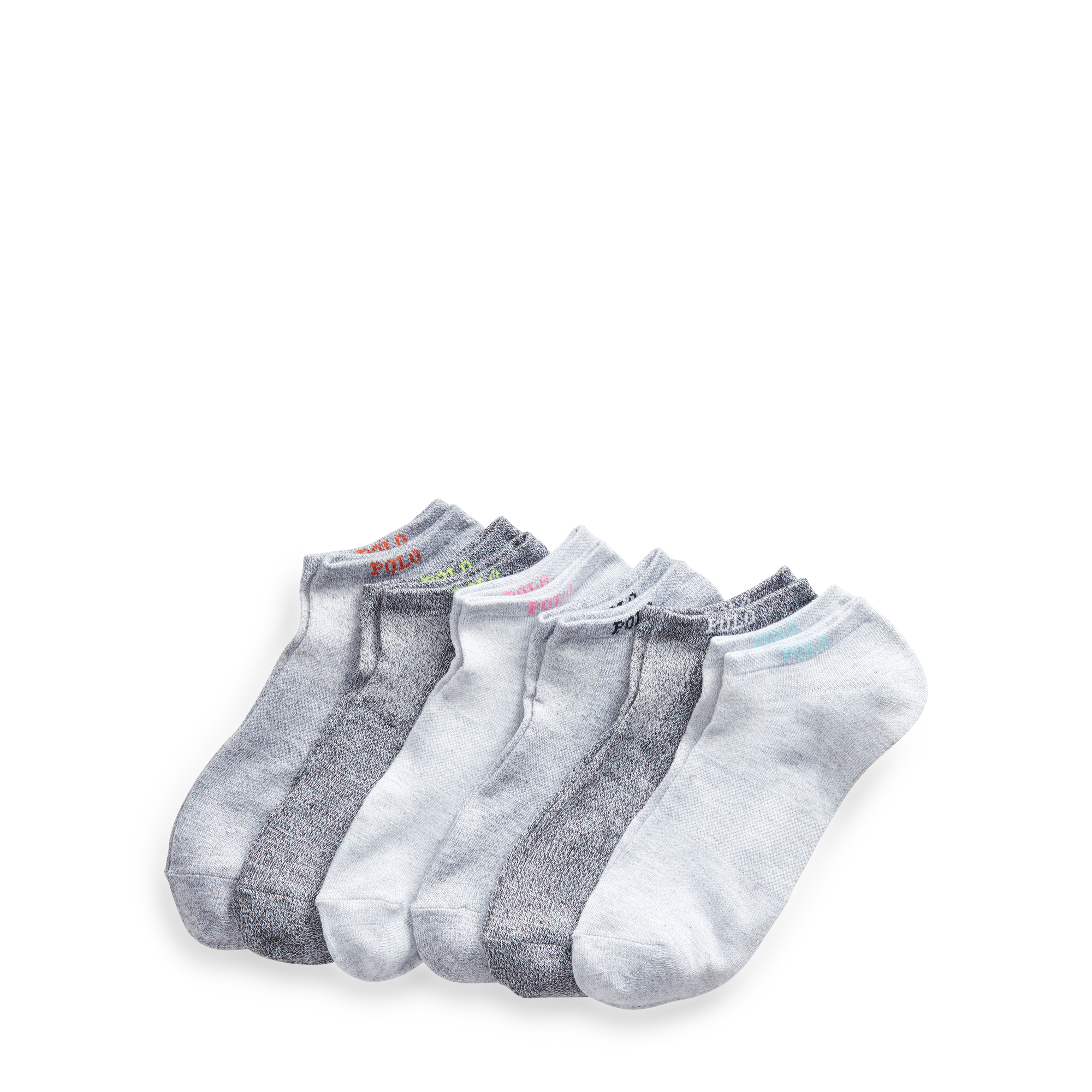 Ralph Lauren Marled Ultralow Sock 6-Pack. 1