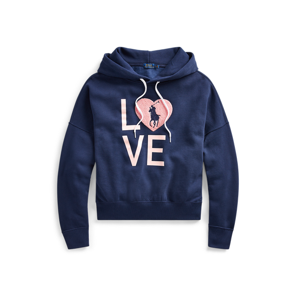 Sweat à capuche graphique Pink Pony