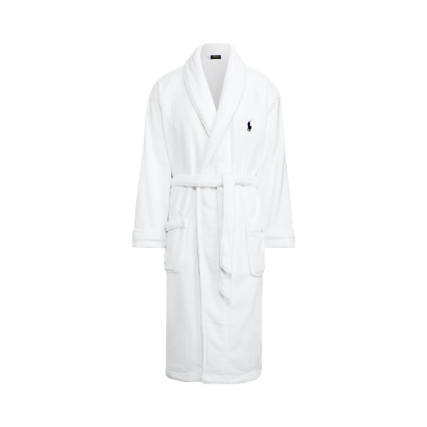 polo plush robe