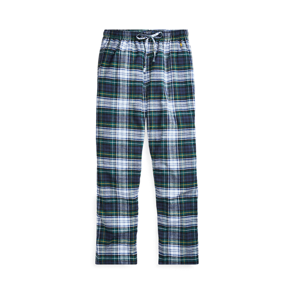 polo plaid pajama pants