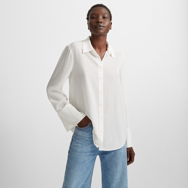 club monaco silk shirt