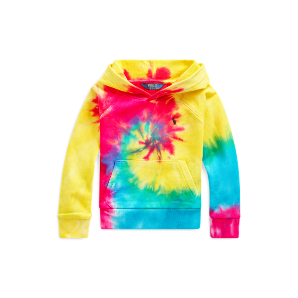 ralph lauren tie dye cotton hoodie