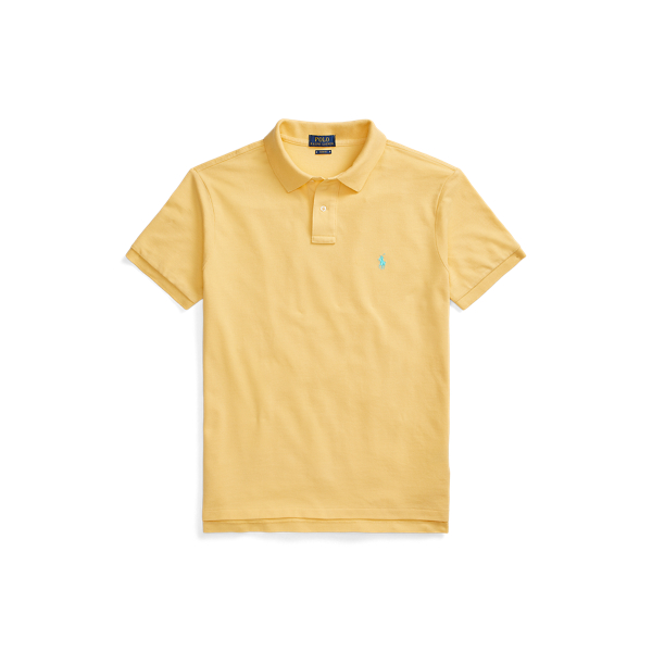 Polo cintré en coton piqué