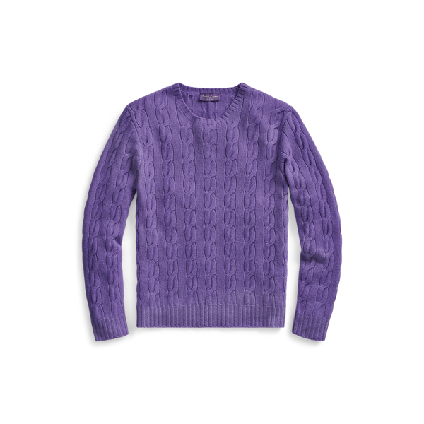 Pull en cachemire torsadé