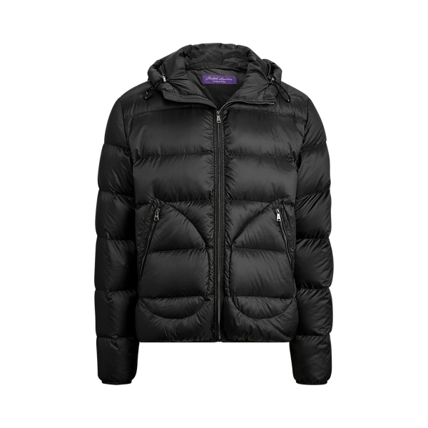 ralph lauren men's black puffer jacket