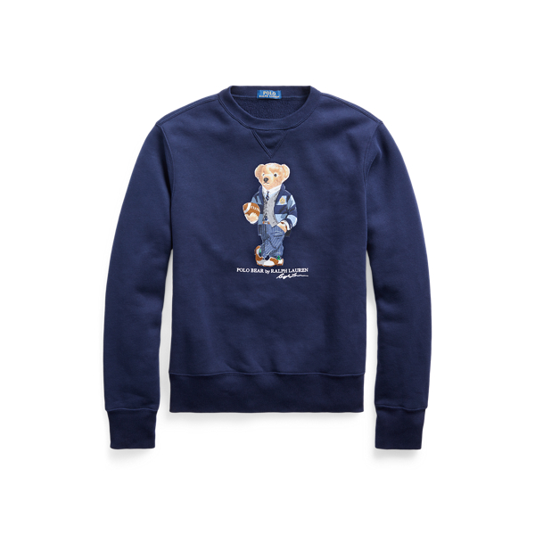 Total 76+ imagen polo ralph lauren bear crewneck