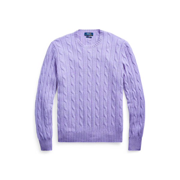 Cable-Knit Cashmere Sweater