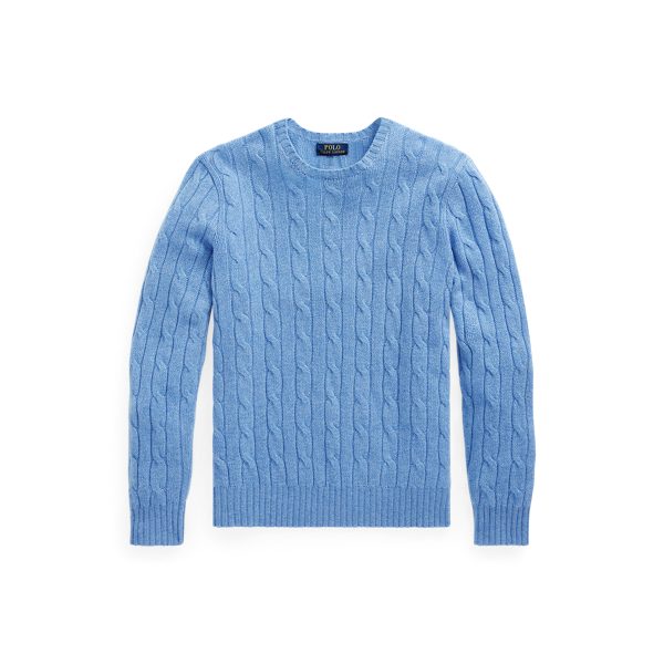 Pull en cachemire torsadé