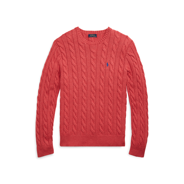 red sweater ralph lauren