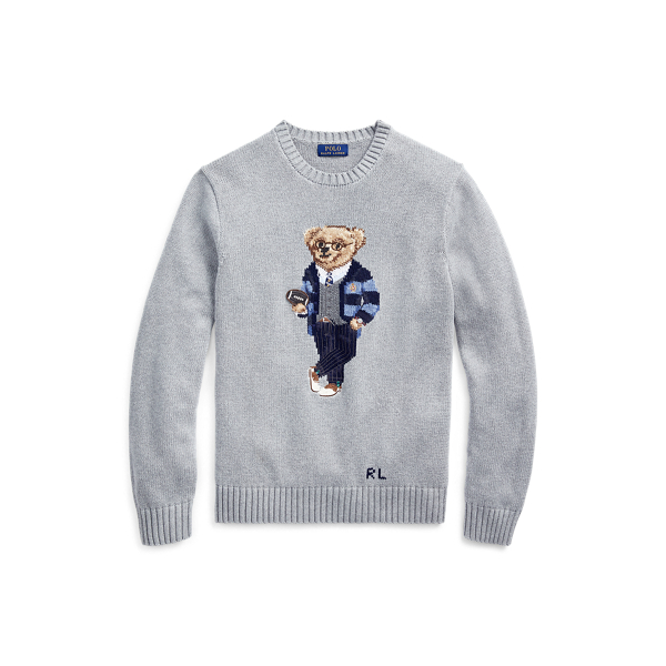 ralph lauren bear sweater