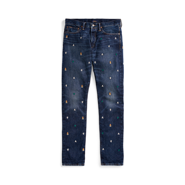 polo embroidered jeans