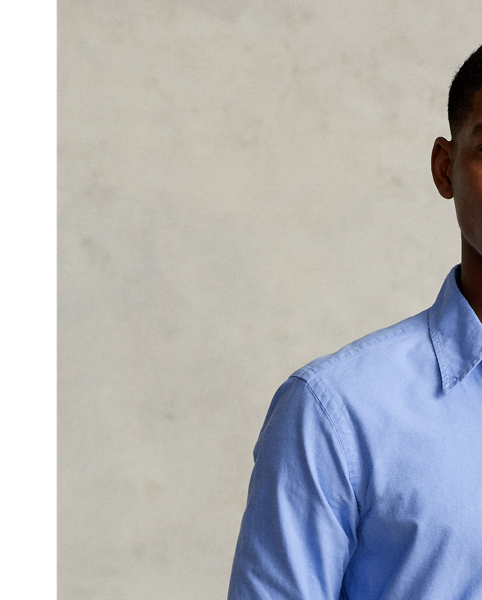 Classic Fit Garment-Dyed Oxford Shirt