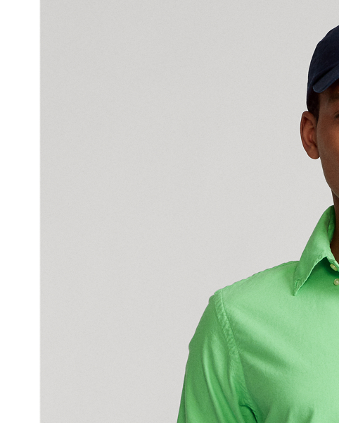 Classic Fit Garment-Dyed Oxford Shirt