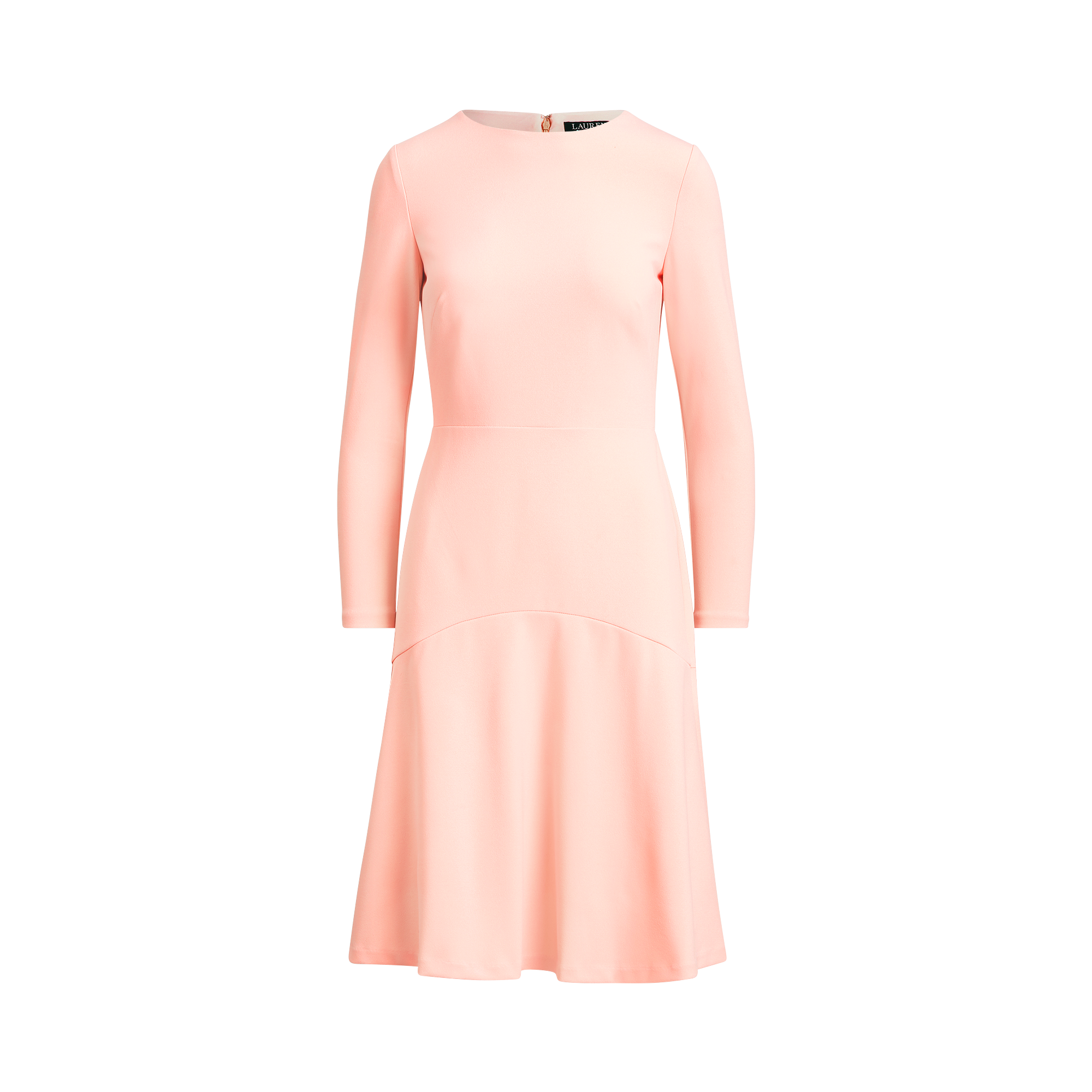 Ralph Lauren Crepe Fit-and-Flare Dress. 1